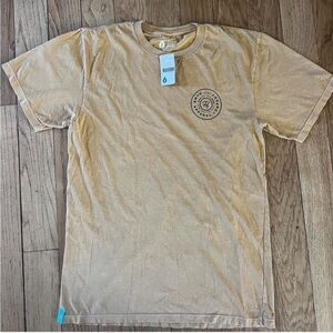 Casual Tan Short Sleeve Tee